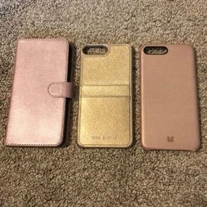 Three IPhone 7 Plus phone cases